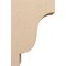 Ekena Millwork 11"W x 22"D x 33"H Classic Newport Rough Cedar Woodgrain TimberThane Corbel, Primed Tan CORUR11X22X33NEWRCPR - alternate 6